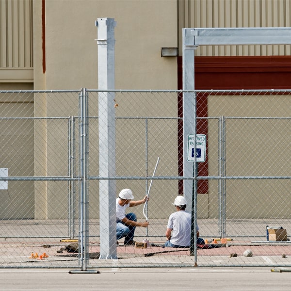 how much time can i lease the temporary fence for my building site or event in Tujunga California